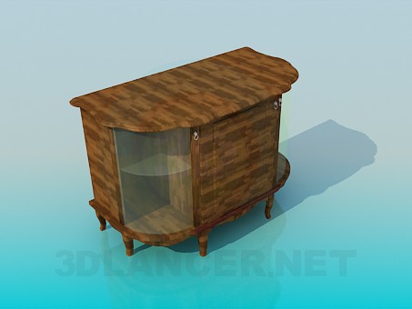 3d model Bedside TV - preview 3d model Bedside TV - preview
