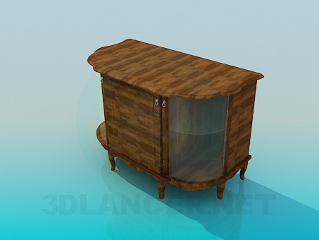 3d model Bedside TV - preview 3d model Bedside TV - preview