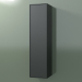 3d model Wall cabinet with 1 door (8BUBEDD01, 8BUBEDS01, Deep Nocturne C38, L 36, P 36, H 144 cm) - preview