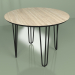 3 डी मॉडल टेबल स्पुतनिक 100 सेमी लिबास (काला) - पूर्वावलोकन