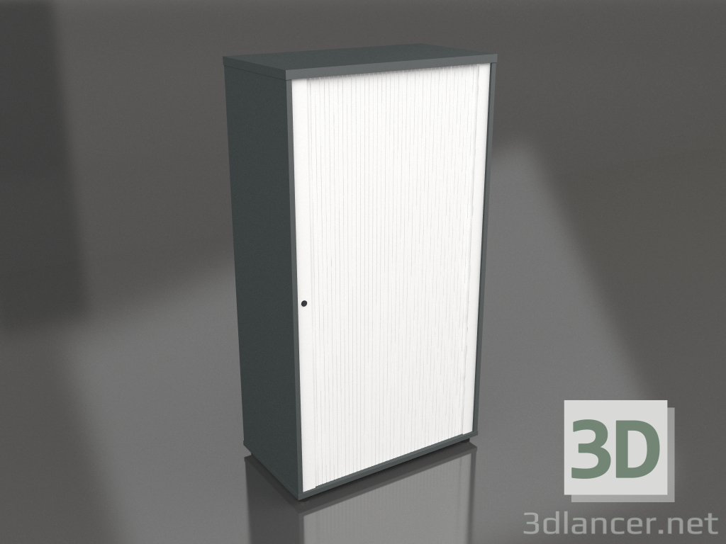 3d model Tambour cabinet Standard A4L04 (800x432x1481) - preview