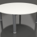 3d model Coffee table D 90 (Anthracite, DEKTON Zenith) - preview