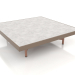 modèle 3D Table basse carrée (Bronze, DEKTON Kreta) - preview