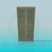 3D modeli Soyunma odasının kapısını - önizleme