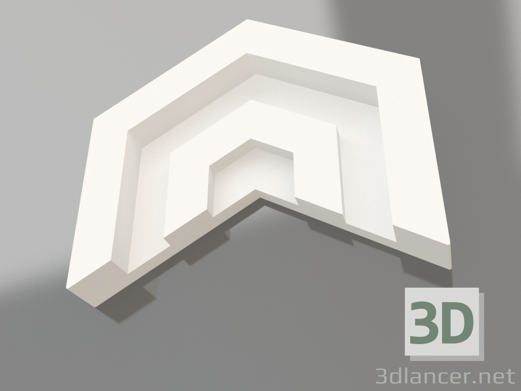 3D modeli 3 boyutlu panel 069 - önizleme