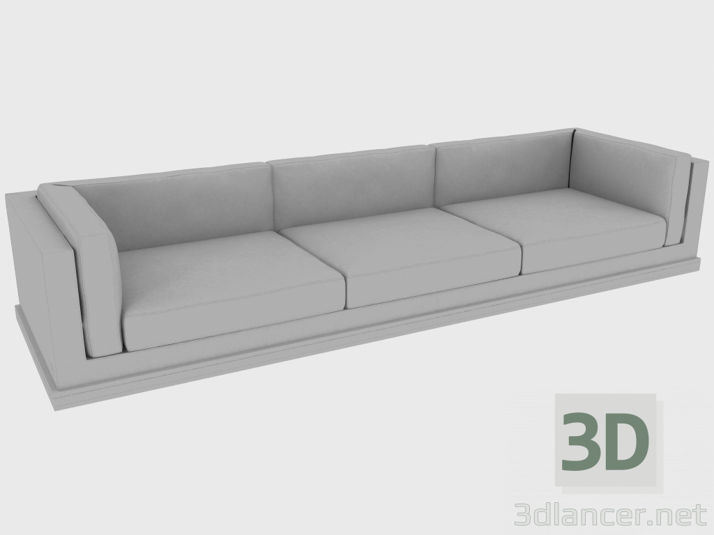 modèle 3D Canapé MASON SOFA (365X105XH70) - preview