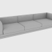 3d model Sofa MASON SOFA (365X105XH70) - preview