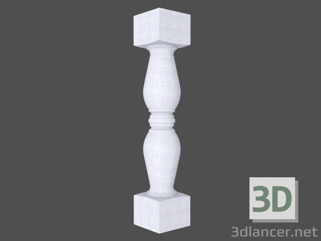 modèle 3D Balustrade (BB66DL) - preview