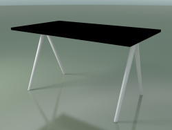 Rectangular table 5408 (H 74 - 79x139 cm, laminate Fenix F02, V12)