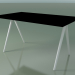 3d model Rectangular table 5408 (H 74 - 79x139 cm, laminate Fenix F02, V12) - preview