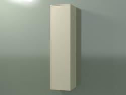 Armario de pared con 1 puerta (8BUBEDD01, 8BUBEDS01, Bone C39, L 36, P 36, H 144 cm)