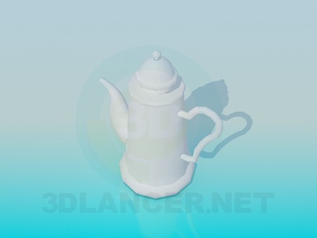 3d модель Чайник для заварки чая – превью 3d модель Чайник для заварки чая – превью