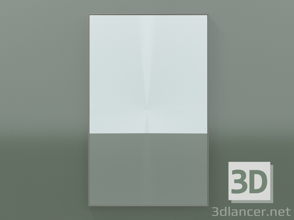 modello 3D Specchio Rettangolo (8ATMD0001, Clay C37, Н 96, L 60 cm) - anteprima