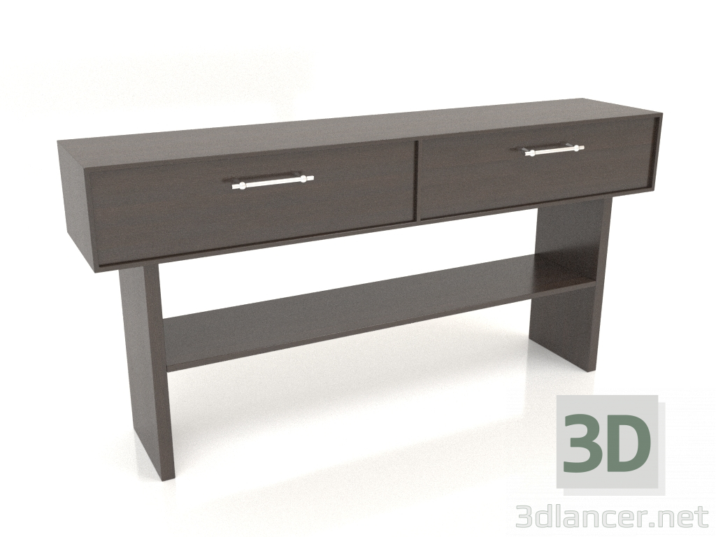 modello 3D Consolle KT 03 (1400x300x700, marrone legno) - anteprima