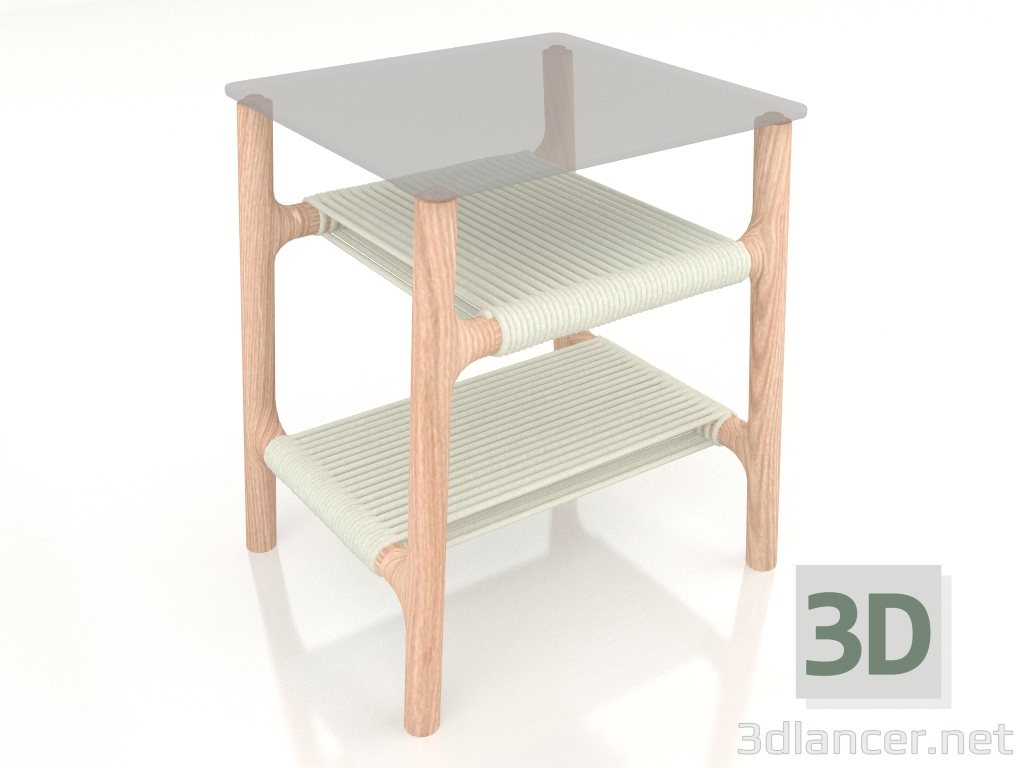 3d модель Столик приставной Fawn – превью