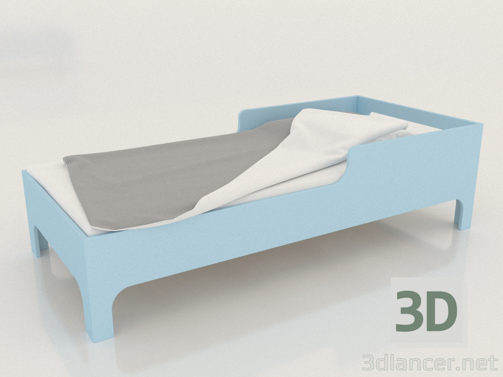 3 डी मॉडल बेड मोड ए (BBDAA1) - पूर्वावलोकन