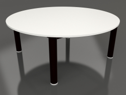 Coffee table D 90 (Black, DEKTON Zenith)