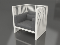 Крісло для відпочинку Normando з високою спинкою (Agate grey)