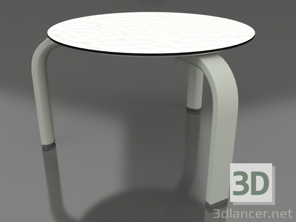 3d model Side table (Cement gray) - preview