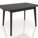 modèle 3D Table à manger 1200x750 mm (noir RAL 9005) - preview