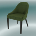 3d model Edgar Half Chair (Green) - preview