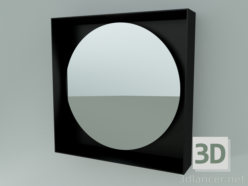 3D modeli Yuvarlak Vip Ayna (50x50 cm) - önizleme