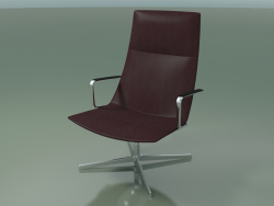 Stuhl für die Ruhe 2007СI (4 Beine, mit Armlehnen, drehbar)