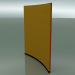 3d model Curved panel 6407 (132.5 cm, 36 °, D 200 cm, two-tone) - preview