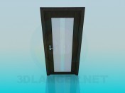 Door with frosted glass