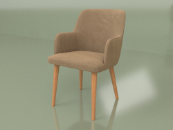 Sandalye Santino XL (ayaklar Tin-101)