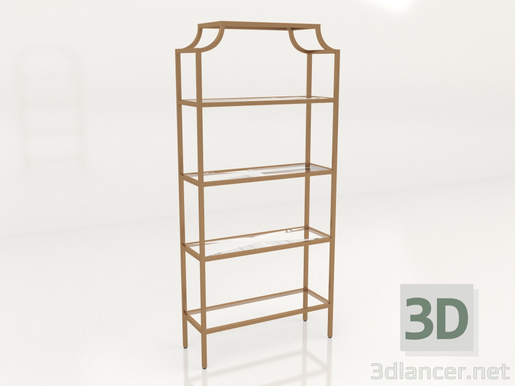 3d модель Стеллаж FM21-GLCL0000 – превью