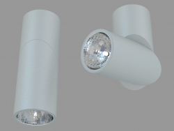 Накладний світлодіодний світильник (DL18398 11WW-Alu)