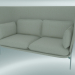 modèle 3D Sofa Sofa (LN6, 90x180 H 115cm, Pieds Chromés, Sunniva 2 811) - preview