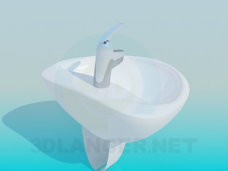 3d model A small vanity - preview 3d model A small vanity - preview