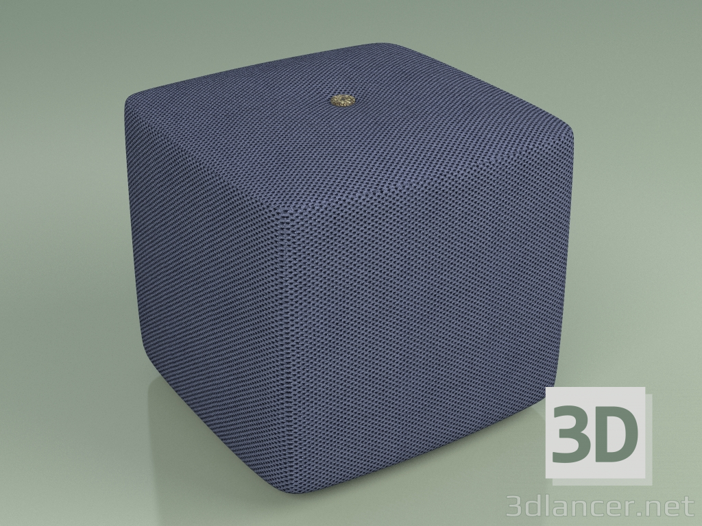 3D modeli Puf 034 (3D Net Lacivert) - önizleme