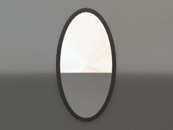 Espelho ZL 22 (450x850, madeira castanho escuro)