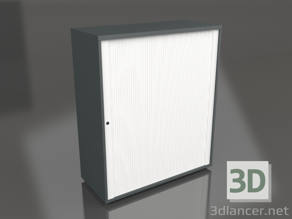 3d model Tambour cabinet Standard MEA3L05 (1000x430x1189) - preview