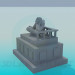 modello 3D Monumento - anteprima