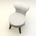 3d кресло для гостиной модель купить - ракурс