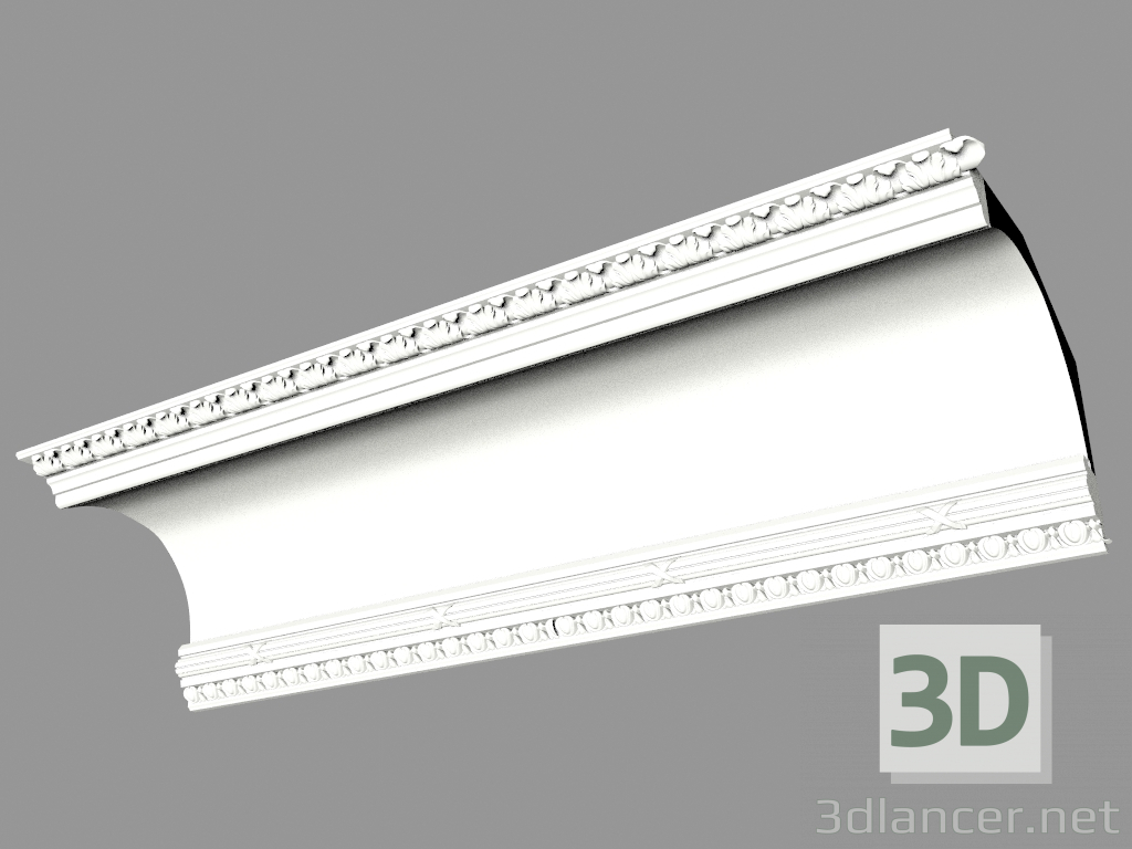 3d model Molded eaves (КФ69а) - preview