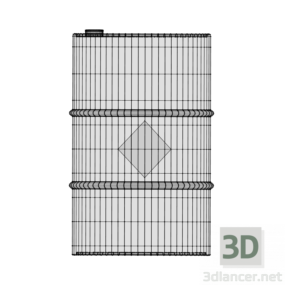 3d model Barrel of oil barrel 45651