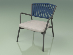 Chair with soft seat 127 (Belt Blue)