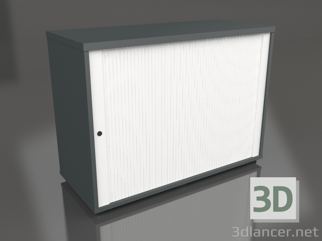 3D modeli Tef dolabı Standart A2L05 (1000x432x740) - önizleme