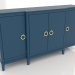 3d model Chest of drawers (RAL 5025, option 1) - preview