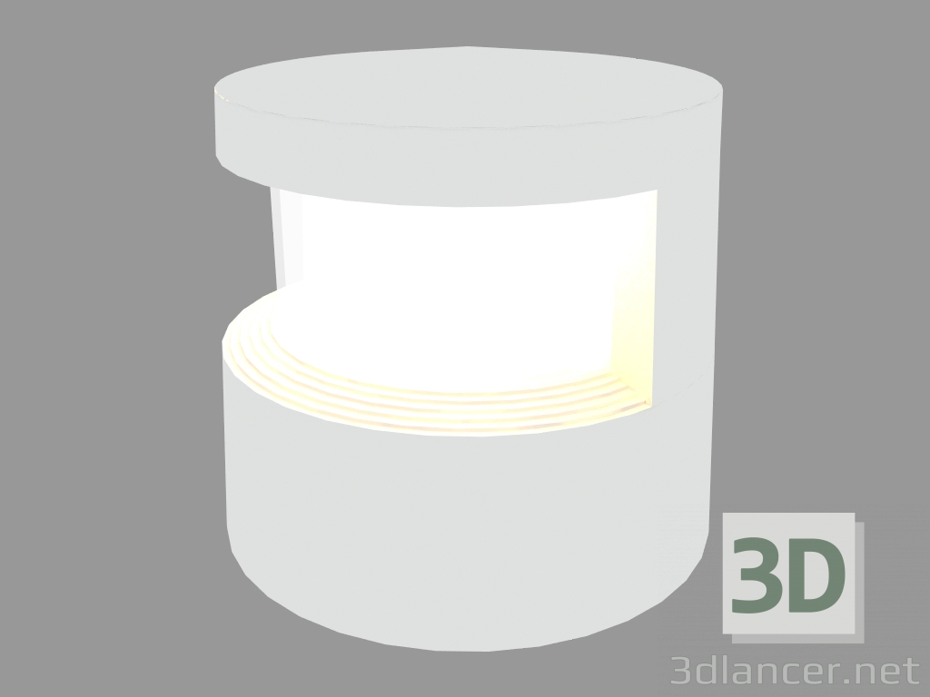 modello 3D Mini-lampione MINIREEF 180 ° (S5231) - anteprima