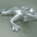 3d модель Элемент декора Ceramic Frog (Platinum) – превью