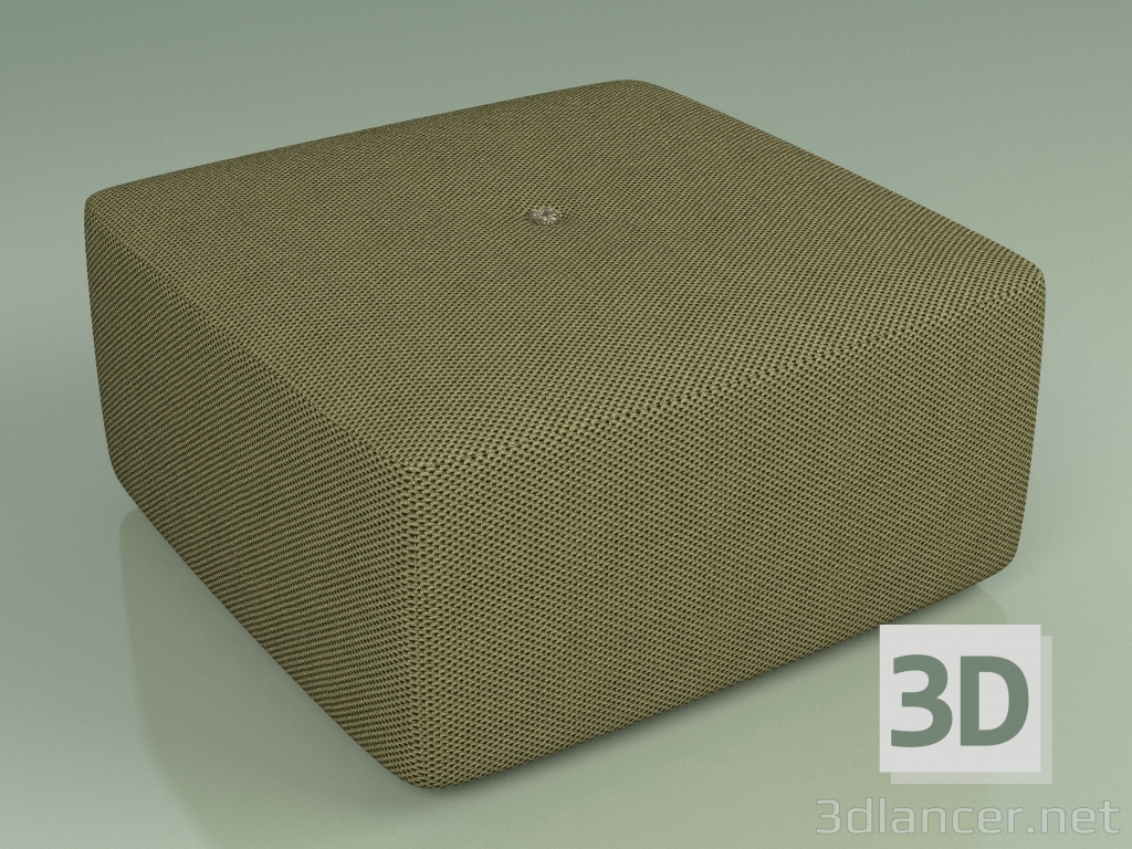 modèle 3D Pouf 035 (3D Net Olive) - preview