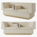 3d Brick sofa model buy - render 3d Brick sofa model buy - render