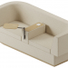 3d Brick sofa model buy - render 3d Brick sofa model buy - render