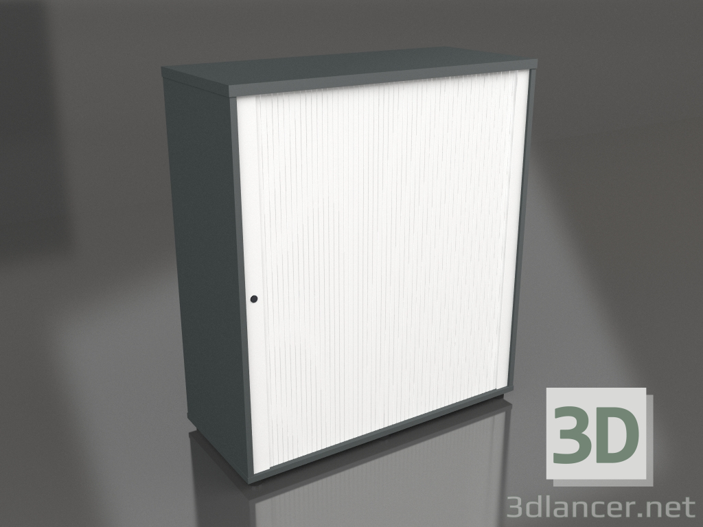 3d model Tambour cabinet Standard A3L05 (1000x432x1129) - preview
